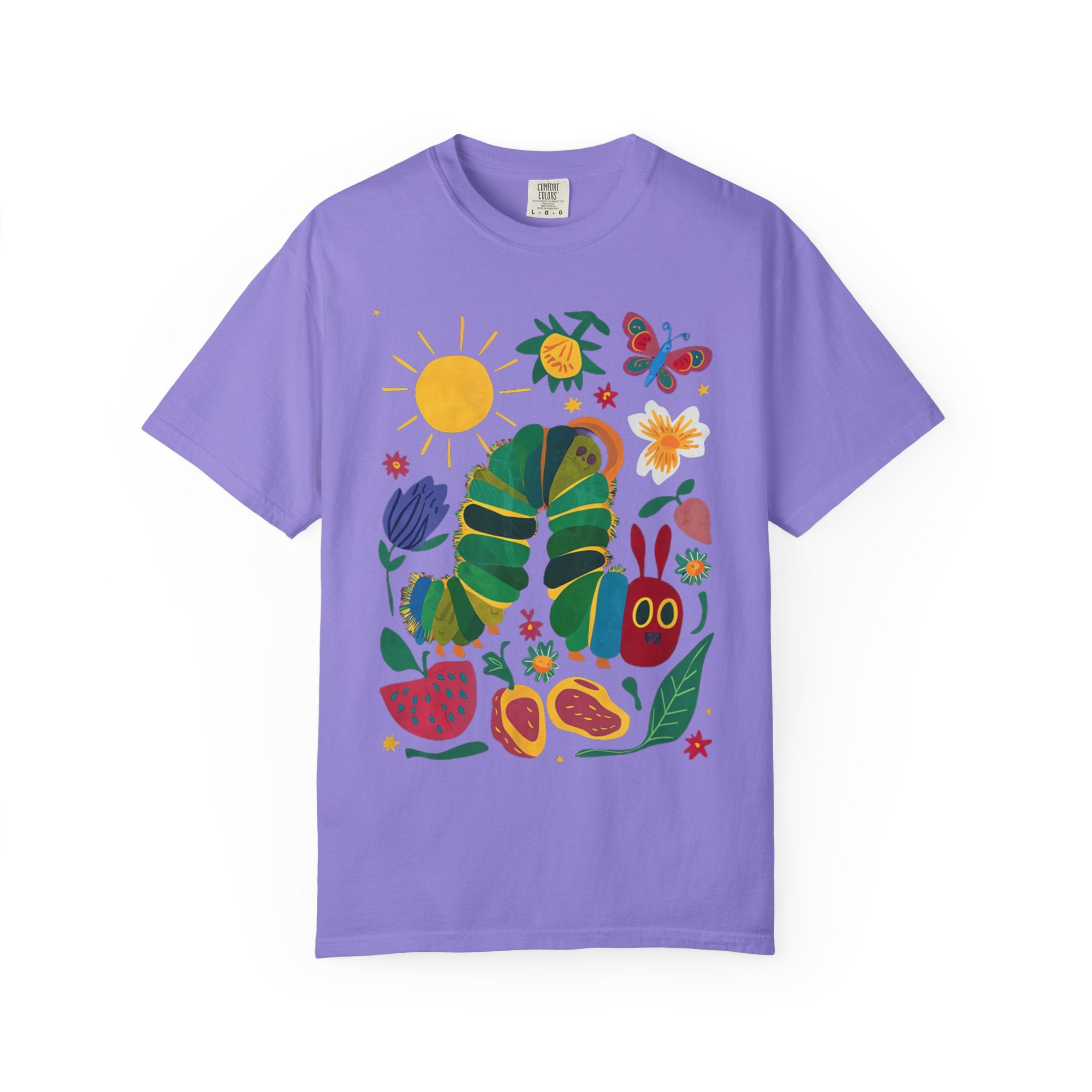 Very Hungry Caterpillar T-Shirt — Playful Teacher & Librarian Gift, Playful Spirit
