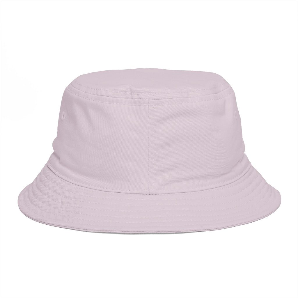 Brown Bucket Hat with Colorful Caterpillar Graphic