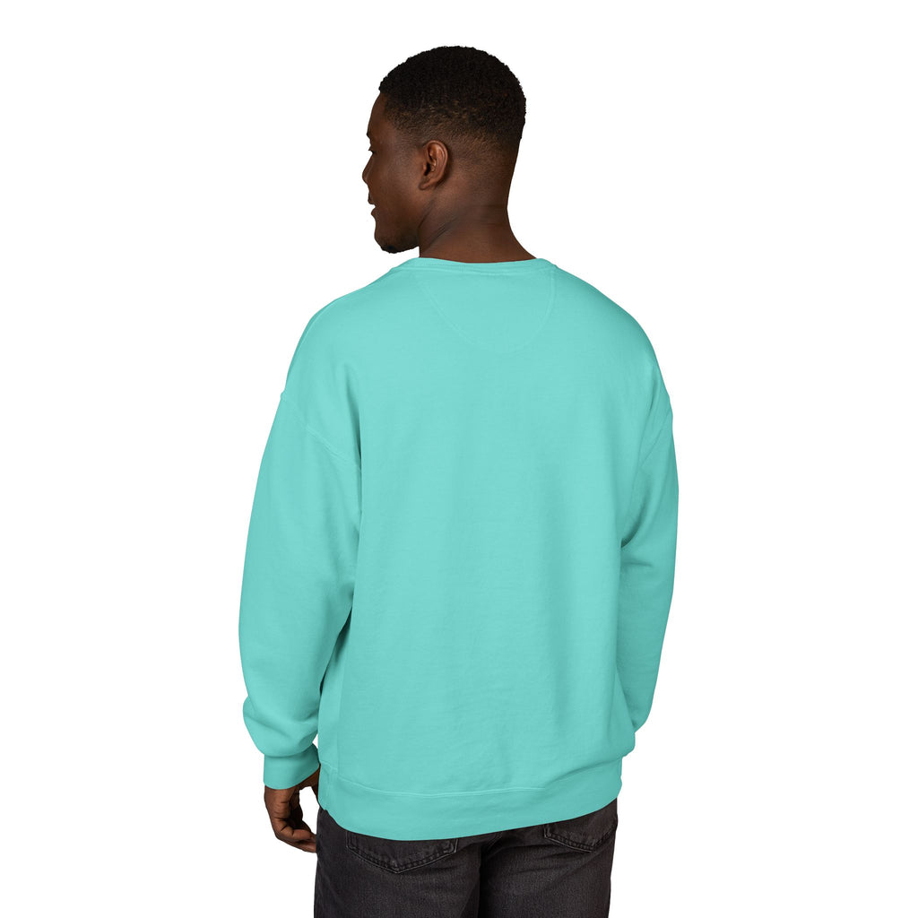 Custom Crewneck Sweatshirt — Vintage Garment-Dyed Comfort