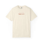 Comfort Colors Oversized T‑Shirt — "Consider the Lilies" Luke Scripture Design
