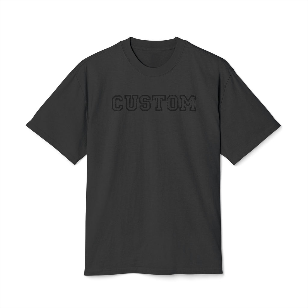 Vintage Varsity Lettering Tee — Custom Classic School & Sports Shirt