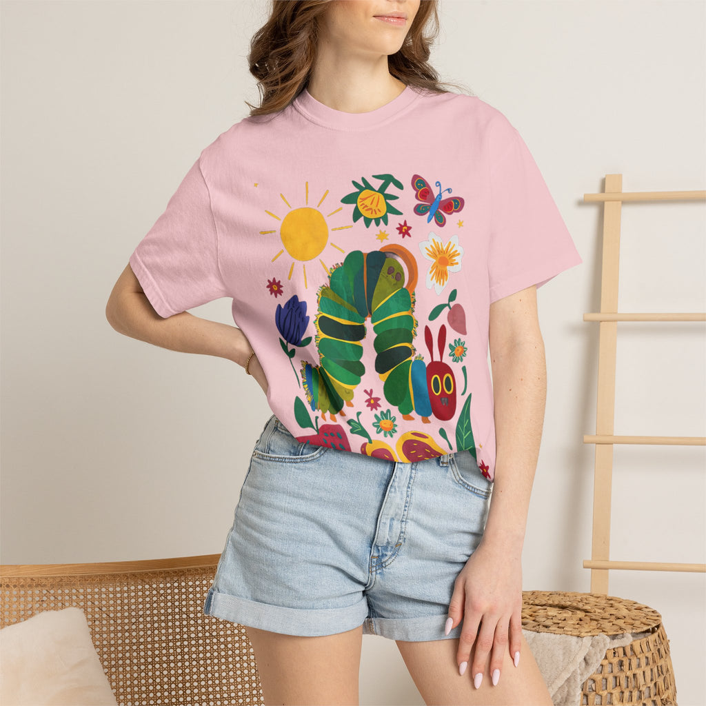 Very Hungry Caterpillar T-Shirt — Playful Teacher & Librarian Gift, Playful Spirit