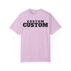 Custom Text T-Shirt — Personalized Bold Logo Tee
