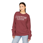 Custom Crewneck Sweatshirt — Vintage Garment-Dyed Comfort