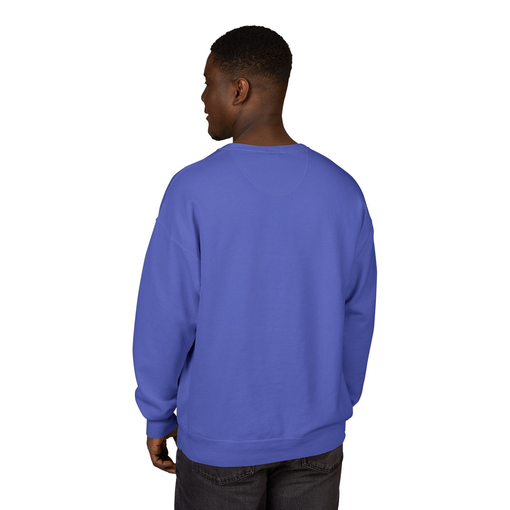 Custom Crewneck Sweatshirt — Vintage Garment-Dyed Comfort