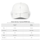 Moon Eye Dad Cap — Embroidered Crescent Moon & Stars Baseball Hat
