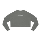 Custom Women's Cropped Sweatshirt - Casual Cozy Crop Top