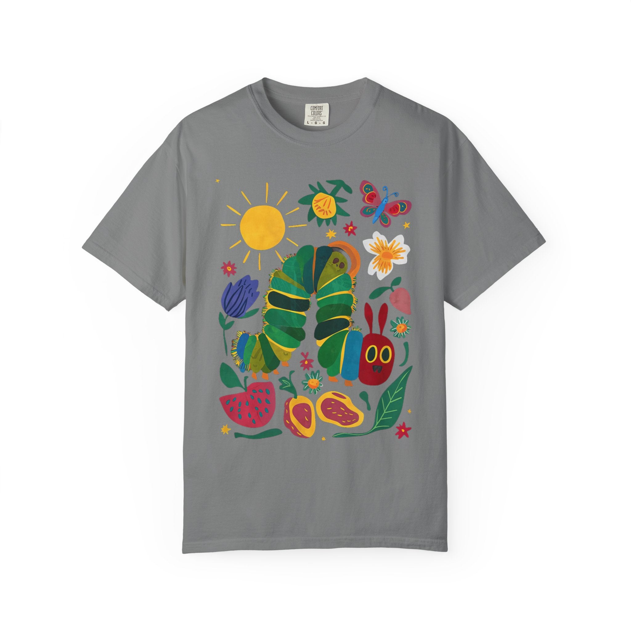 Very Hungry Caterpillar T-Shirt — Playful Teacher & Librarian Gift, Playful Spirit