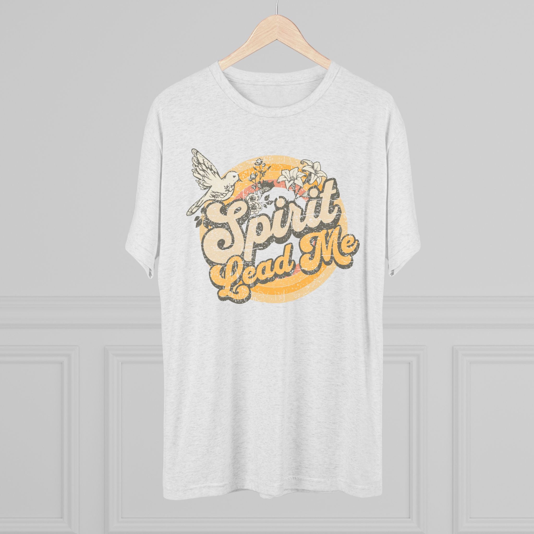 Spirit Lead Me Retro Crew T-Shirt — Buttery Soft Everyday Tee
