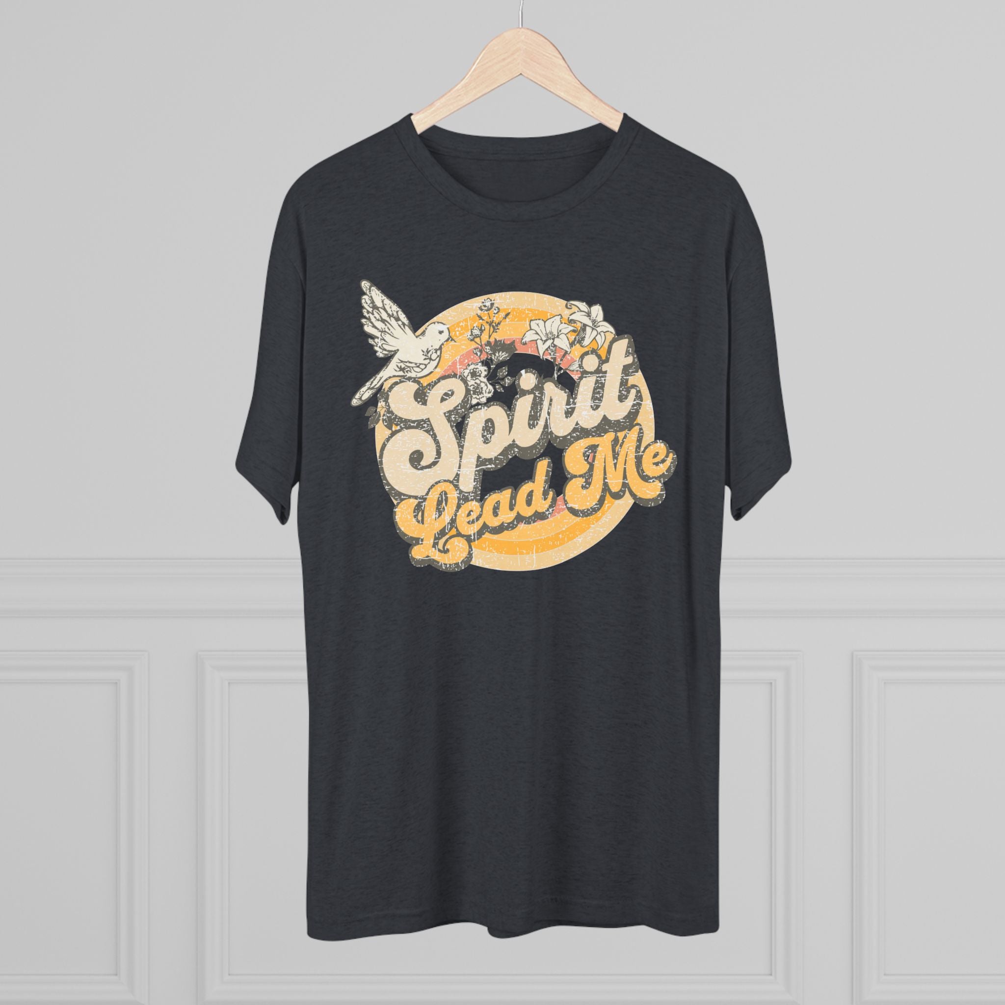 Spirit Lead Me Retro Crew T-Shirt — Buttery Soft Everyday Tee