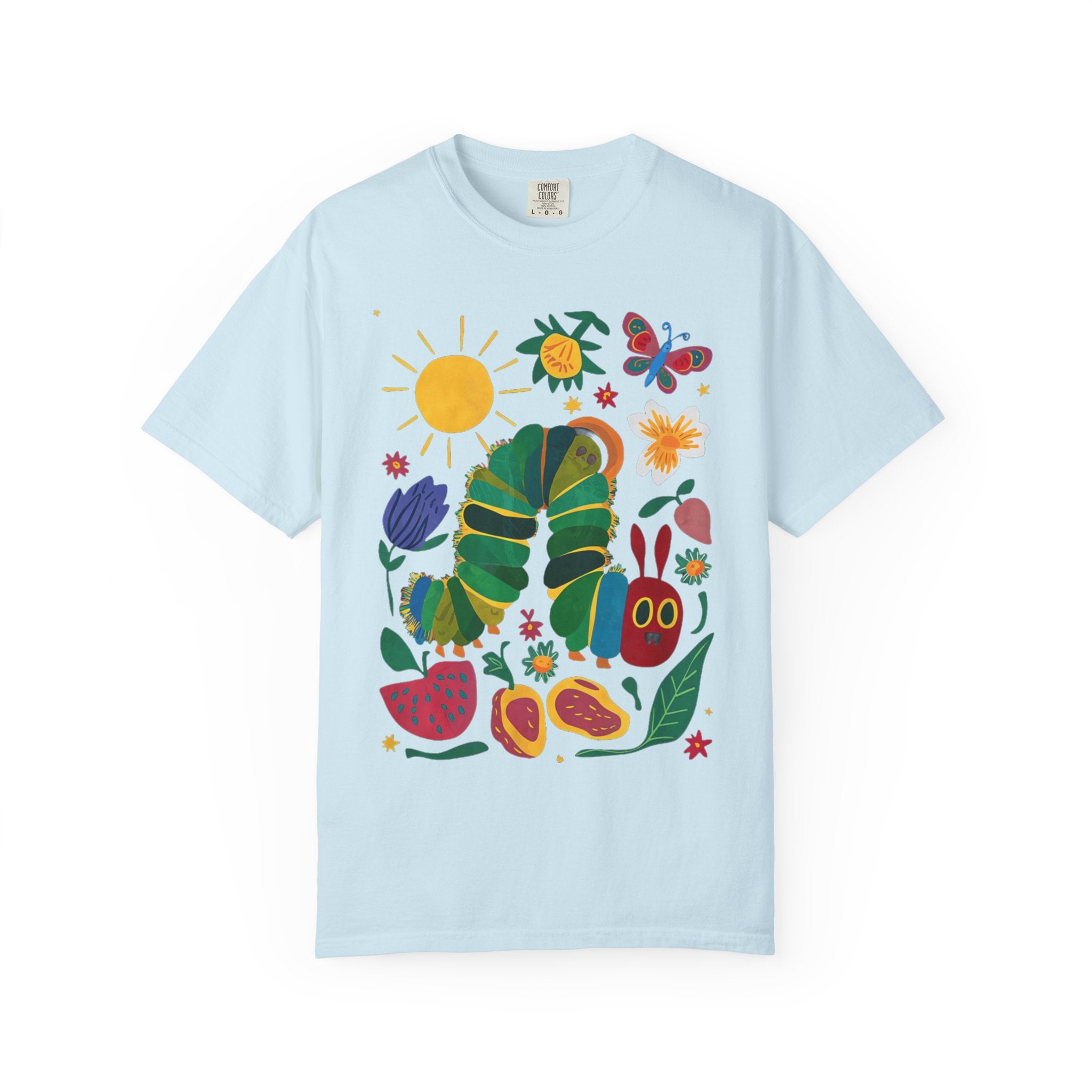 Very Hungry Caterpillar T-Shirt — Playful Teacher & Librarian Gift, Playful Spirit