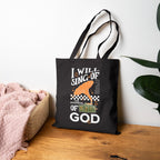 The Goodness of God Canvas Tote - Inspirational Christian Faith Grocery Bag
