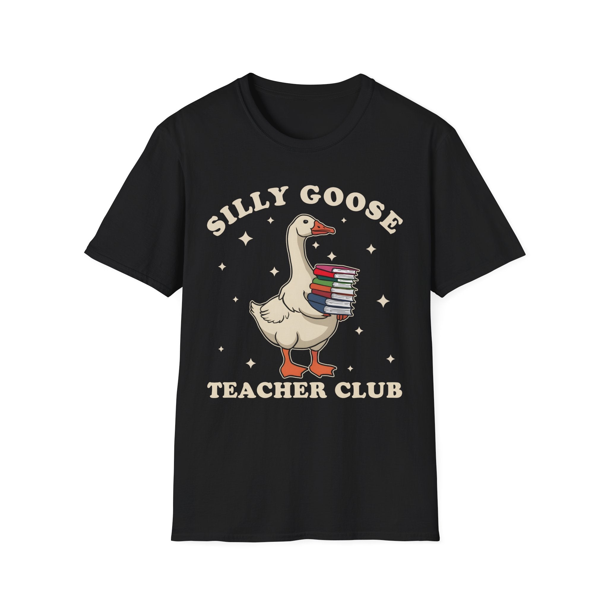 Silly Goose Teacher Club T-Shirt — Cute Teacher Graphic Tee
