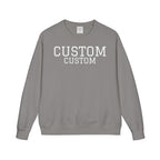 Custom Crewneck Sweatshirt — Vintage Garment-Dyed Comfort