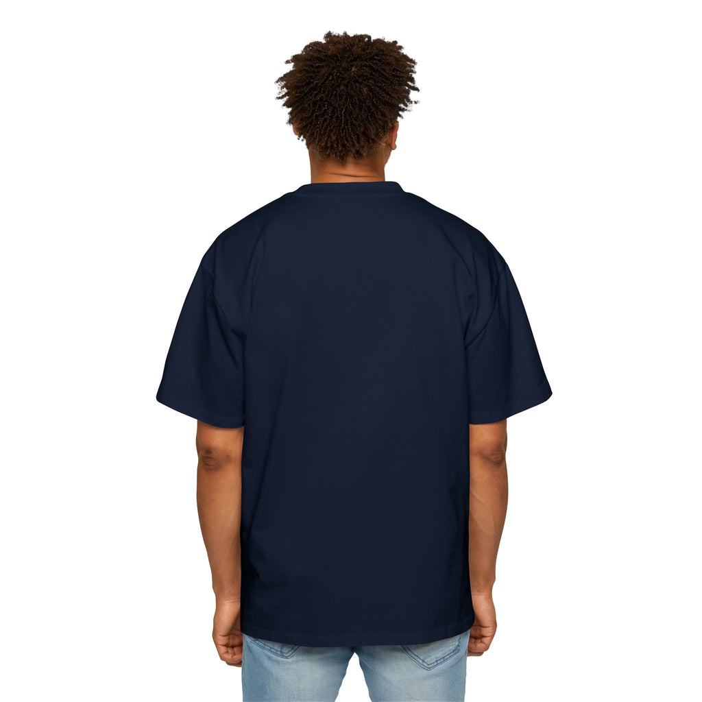 Custom T-Shirt - Custom Text Oversized Tee — Men's Personalized White T-Shirt