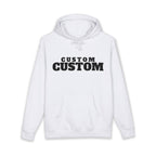 Custom Sweatshirt - Custom Text Hoodie - Personalized Bold College-Style Print