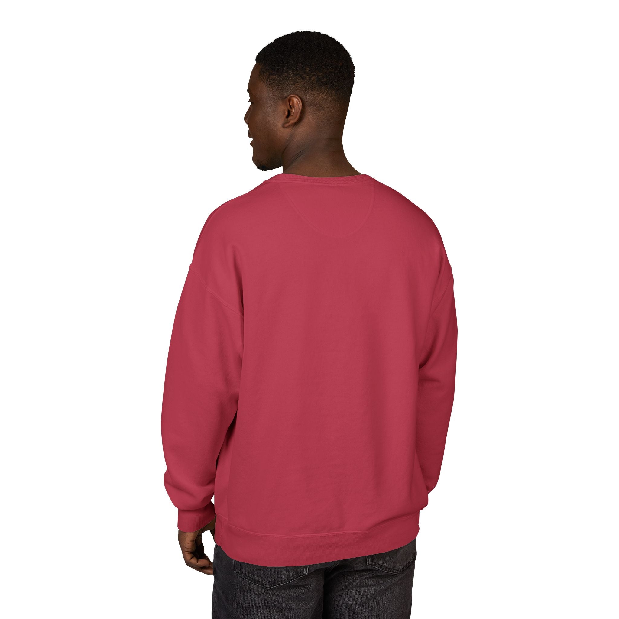 Custom Crewneck Sweatshirt — Vintage Garment-Dyed Comfort