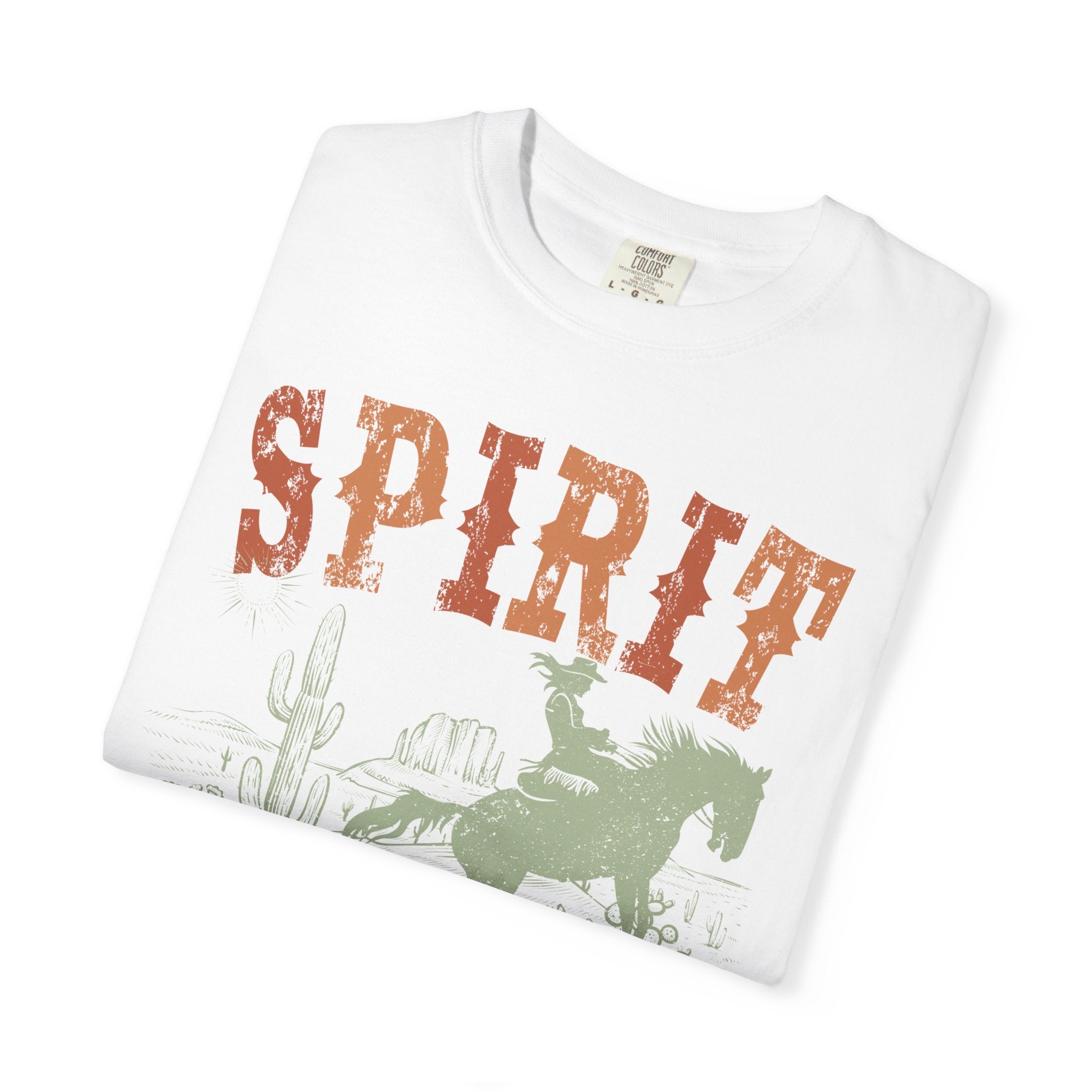 Spirit Lead Me Cowboy Graphic T-Shirt — Western Rodeo Vintage Tee