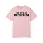 Custom Text T-Shirt — Personalized Bold Logo Tee