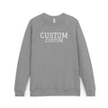 Custom Raglan Sweatshirt - Personalized College-Style Crewneck