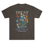 Trust God's Plan Butterflies T-Shirt — Butter-Soft Oversized Tee