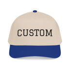 Custom Baseball Cap Two Toned Mid Profile Baseball Cap