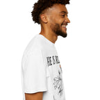 Comfort Colors Oversized T‑Shirt — Christian He Is Rizzin