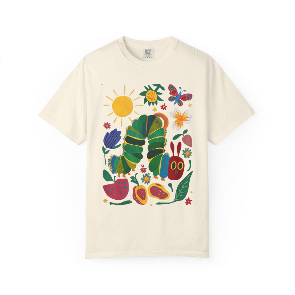 Very Hungry Caterpillar T-Shirt — Playful Teacher & Librarian Gift, Playful Spirit