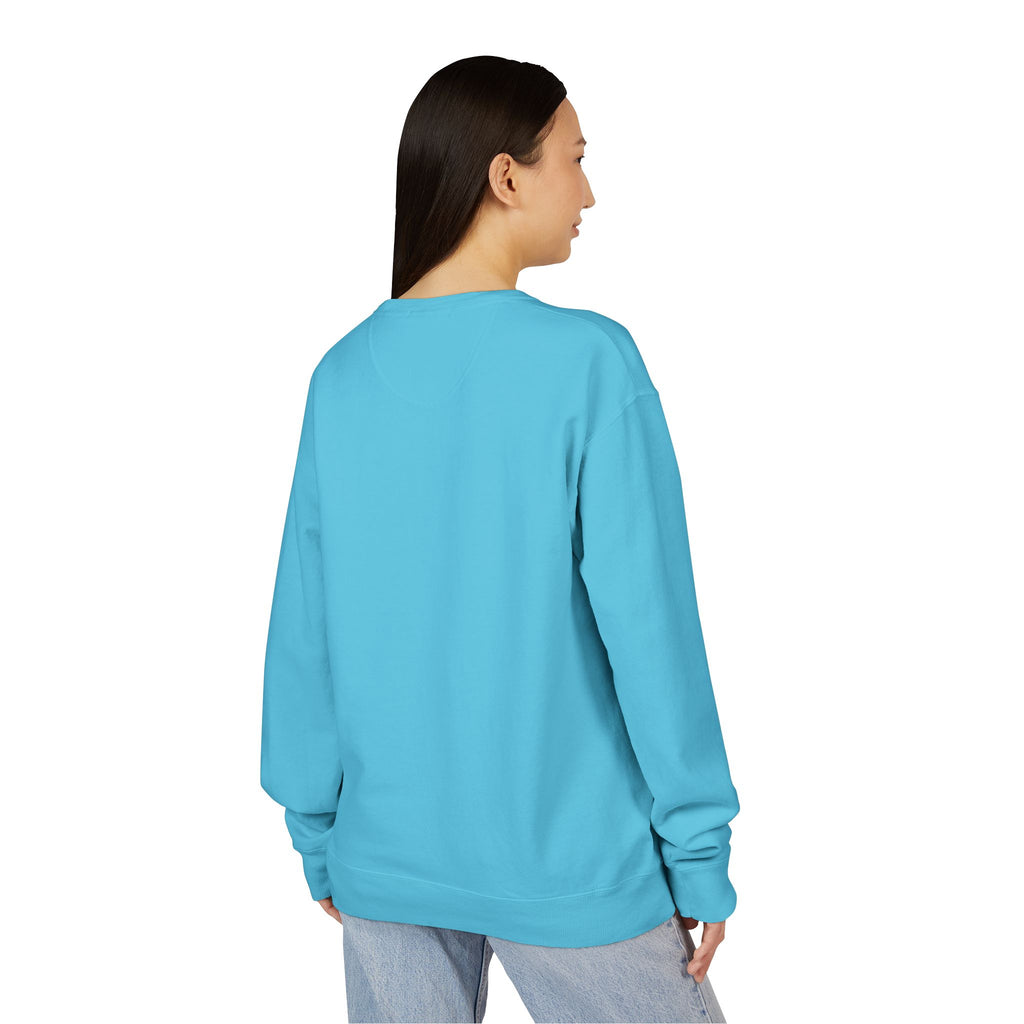 Custom Crewneck Sweatshirt — Vintage Garment-Dyed Comfort
