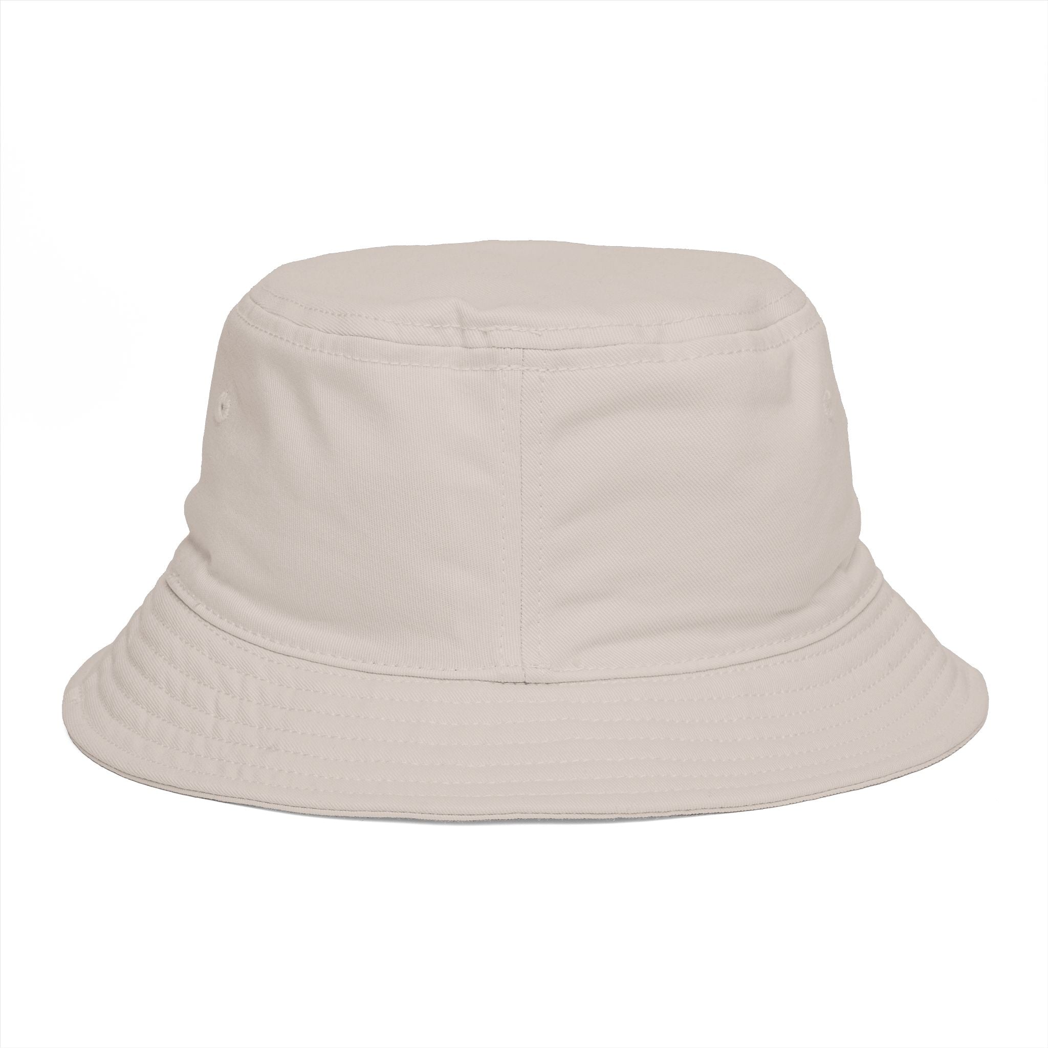 Brown Bucket Hat with Colorful Caterpillar Graphic