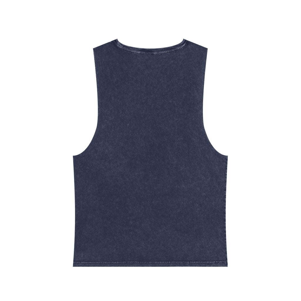 Tank Top — "By Their Fruits You Will Recognize Them" Vintage Stonewash Graphic