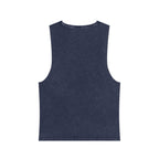 Tank Top — "By Their Fruits You Will Recognize Them" Vintage Stonewash Graphic
