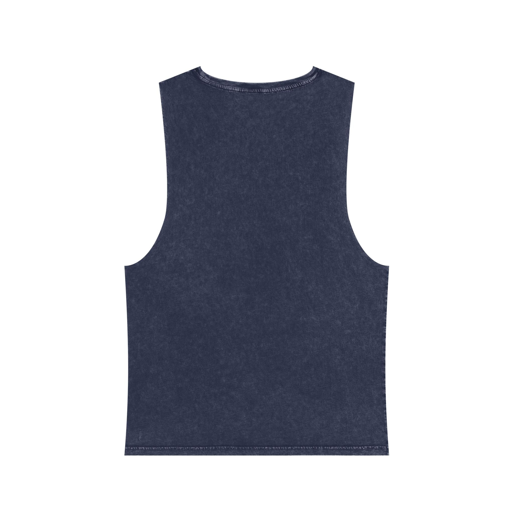 Tank Top — "By Their Fruits You Will Recognize Them" Vintage Stonewash Graphic