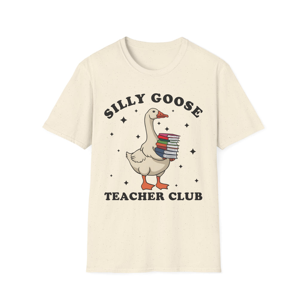 Silly Goose Teacher Club T-Shirt — Cute Teacher Graphic Tee