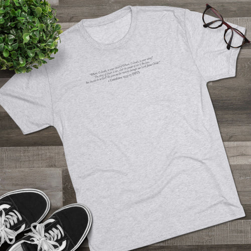 Christian Faith Crew Tee — "Faith Over Fear" Butter Soft