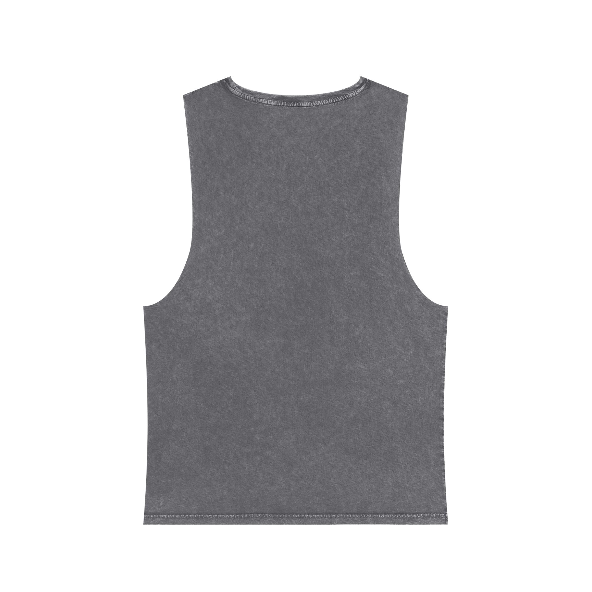 Tank Top — "By Their Fruits You Will Recognize Them" Vintage Stonewash Graphic