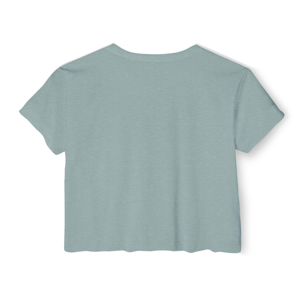 Christian Festival Crop Top — “Wait Upon the Lord" Graphic