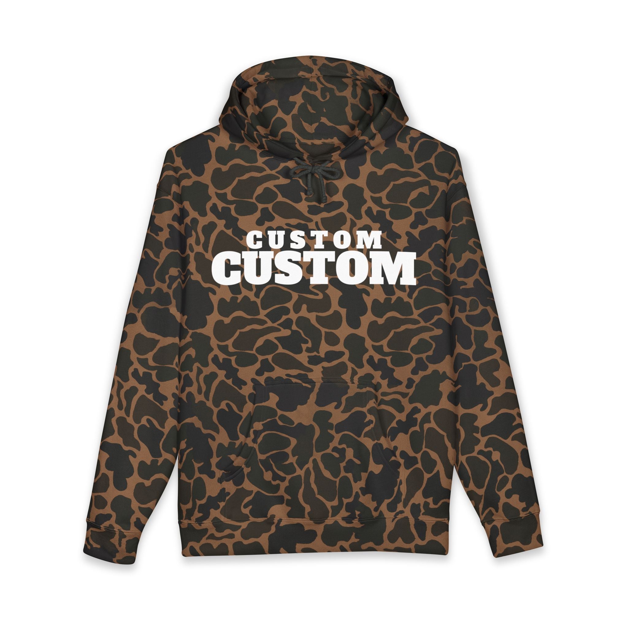 Custom Sweatshirt - Custom Text Hoodie - Personalized Bold College-Style Print