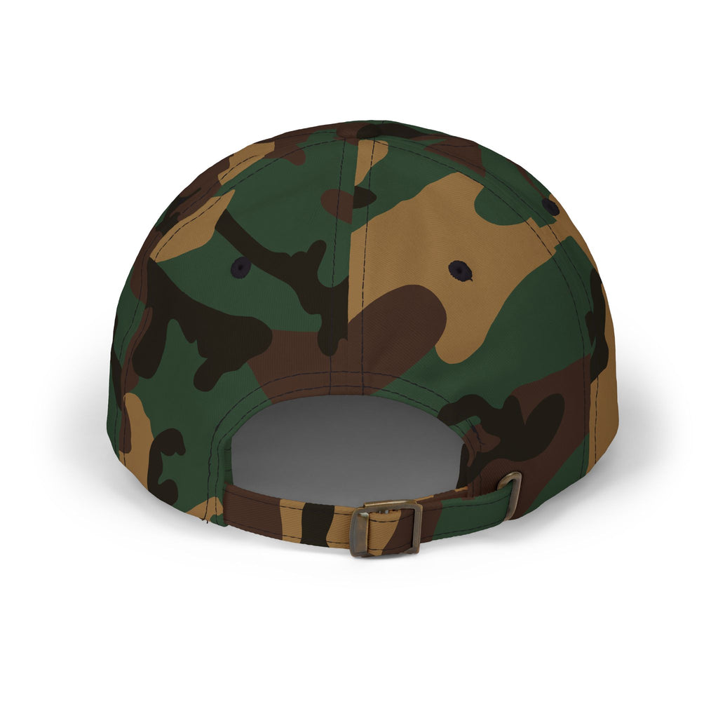 Moon Eye Dad Cap — Embroidered Crescent Moon & Stars Baseball Hat