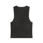 Tank Top — "By Their Fruits You Will Recognize Them" Vintage Stonewash Graphic