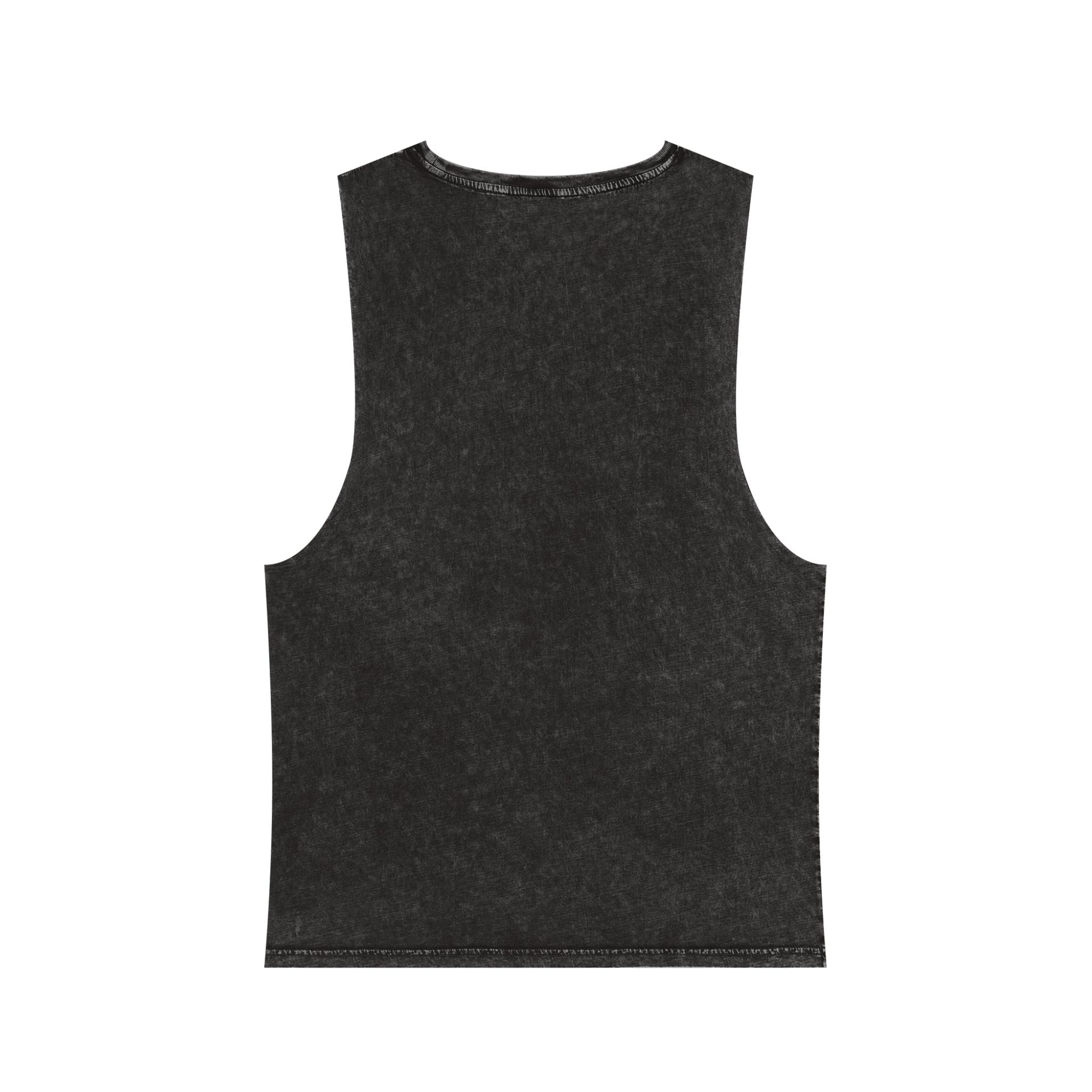Tank Top — "By Their Fruits You Will Recognize Them" Vintage Stonewash Graphic