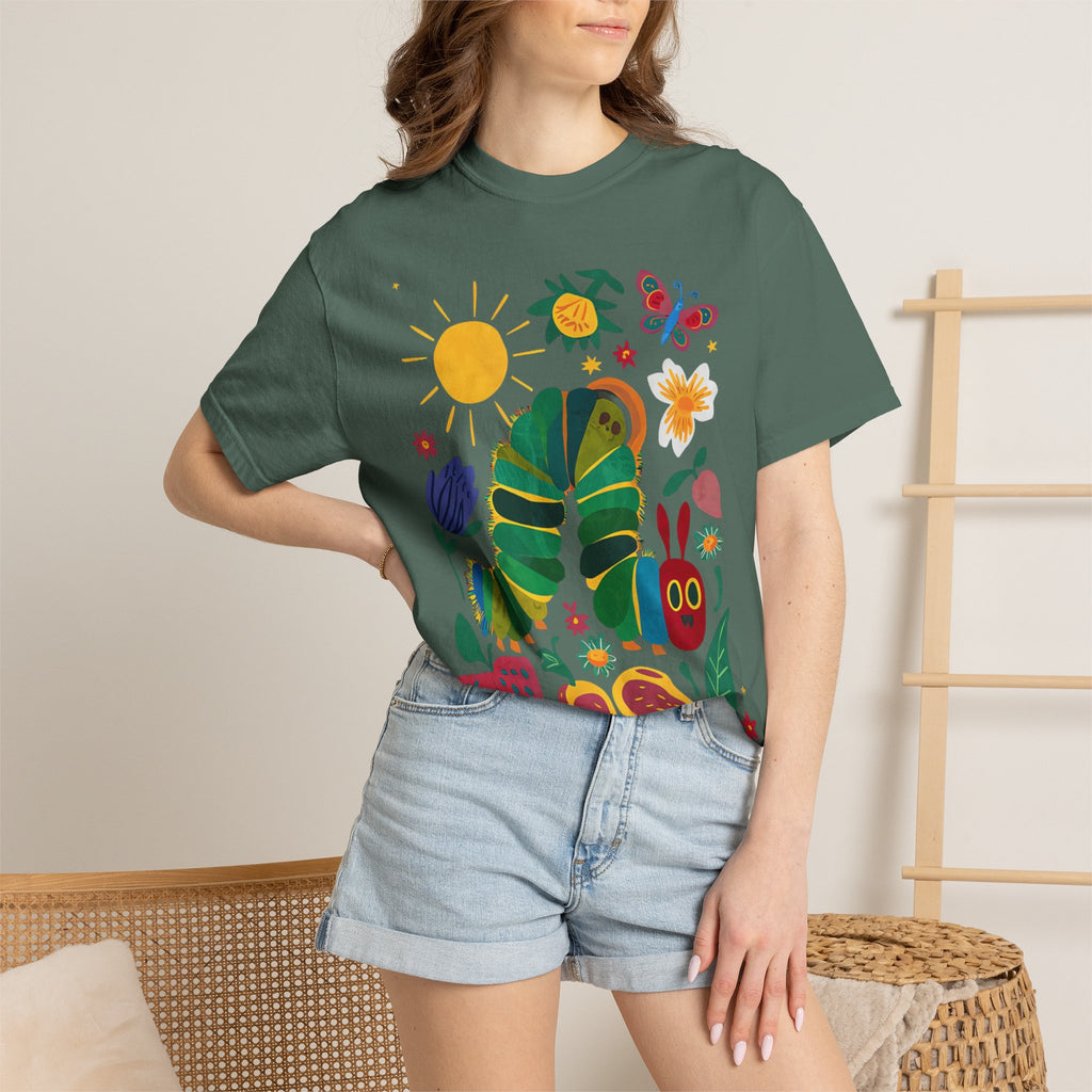 Very Hungry Caterpillar T-Shirt — Playful Teacher & Librarian Gift, Playful Spirit