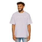 Custom T-Shirt - Custom Text Oversized Tee — Men's Personalized White T-Shirt